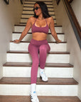 Burgundy Leggings