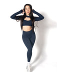 'NAVY' Leggings